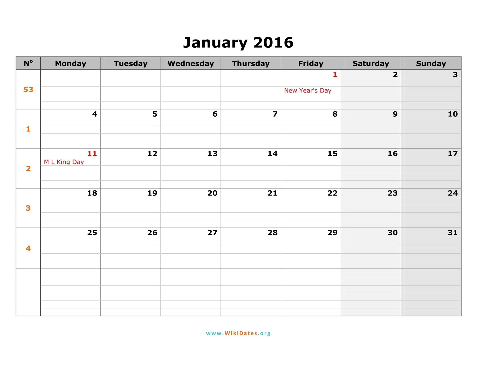 Monthly Calendar Monday Start : Calendar wikidates Monthly Calendar Monday Start : Calendar wikidates