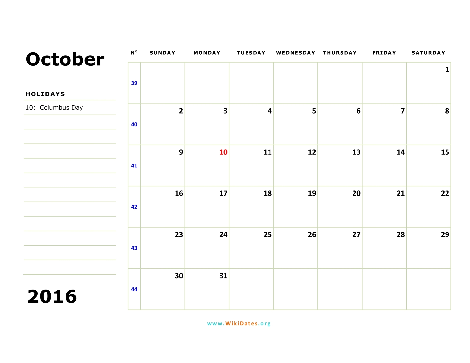 october-2016-calendar-wikidates