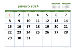 calendário mensal 2024 03