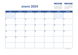 calendario mensual 2024 02
