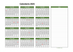 calendario anual 2025 01