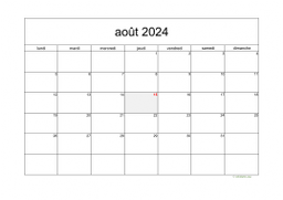 calendrier août 2024 05