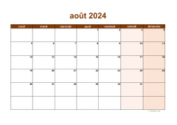 calendrier août 2024 06