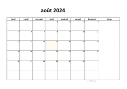 calendrier août 2024 08