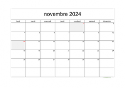 calendrier novembre 2024 05