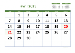 calendrier avril 2025 03
