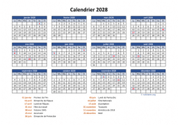 calendrier annuel 2028 05