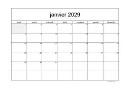 calendrier mensuel 2029 05