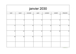 calendrier mensuel 2030 05
