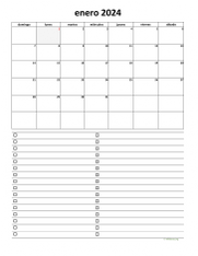 calendario mensual 2024 07