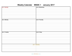 weekly calendar 2017 template 2