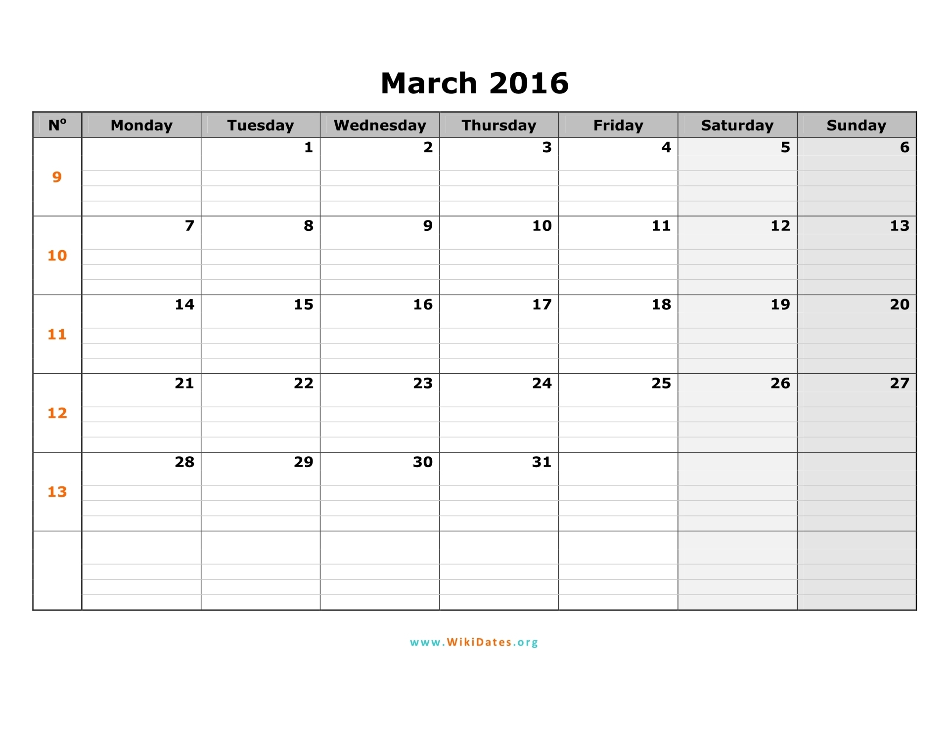 March 2016 Calendar Wikidates Org | march 2016 calendar wikidates org March 2016 Calendar Wikidates Org | march 2016 calendar wikidates org