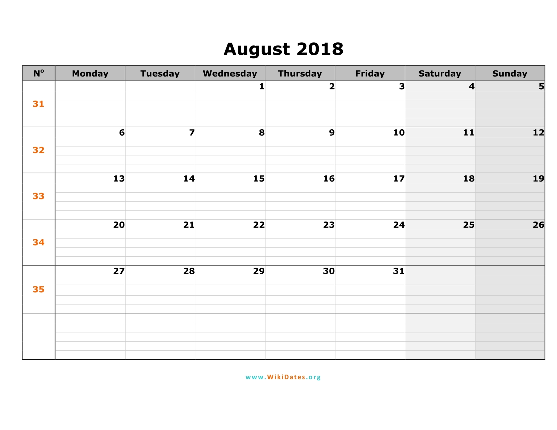 august-2018-calendar-wikidates