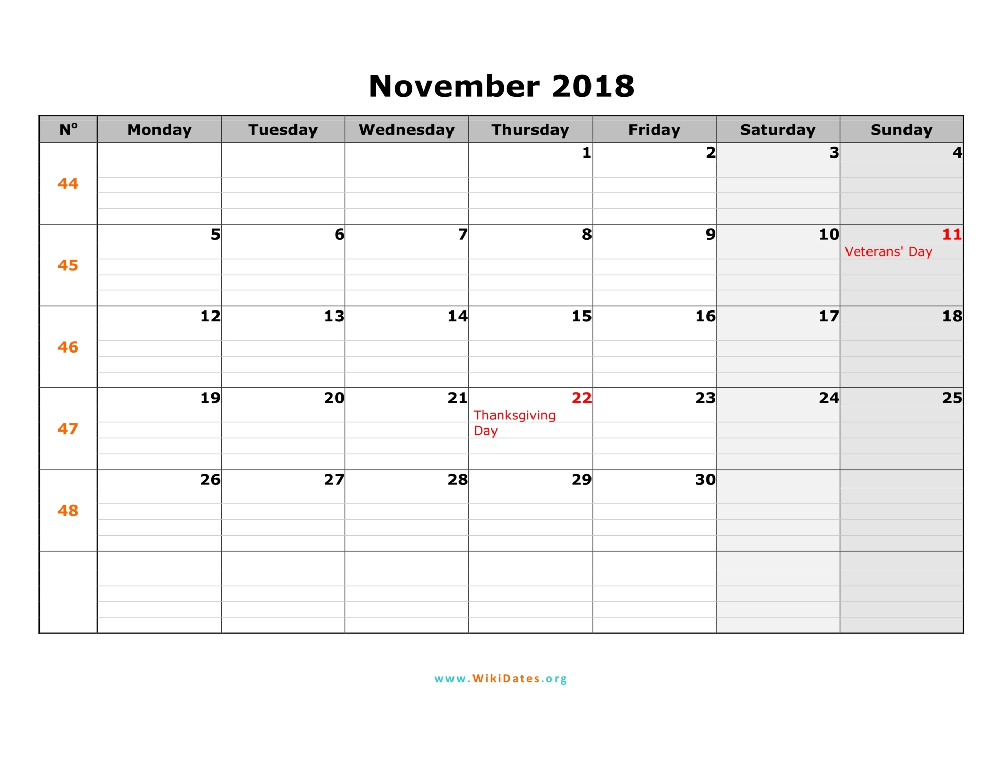 november-2018-calendar-wikidates