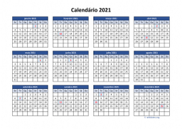 calendário anual 2021 03