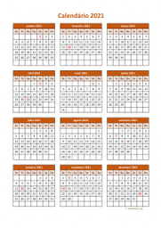 calendário anual 2021 05