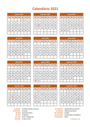 calendário anual 2021 06