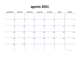 calendário 2021 04