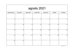 calendário 2021 05