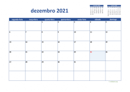 calendário 2021 02