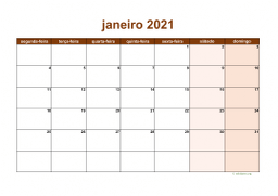 calendário 2021 06