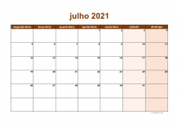 calendário 2021 06