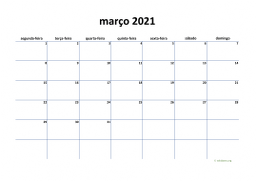 calendário 2021 04