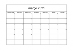 calendário 2021 05
