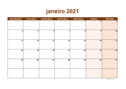calendário mensal 2021 06
