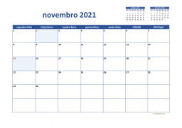 calendário 2021 02