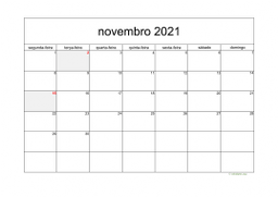 calendário 2021 05