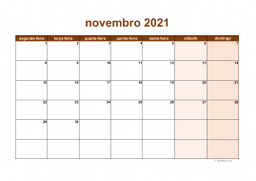calendário 2021 06