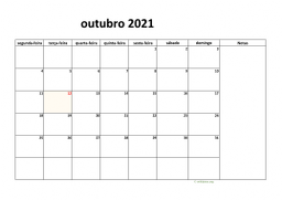 calendário 2021 08