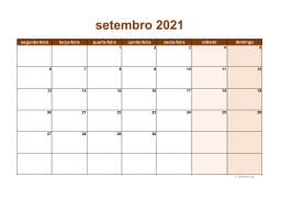 calendário 2021 06