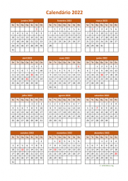 calendário anual 2022 05