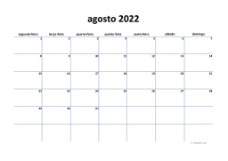 calendário 2022 04