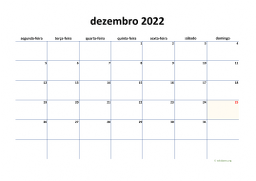 calendário 2022 04