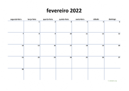 calendário 2022 04