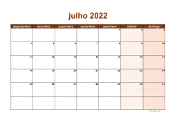 calendário 2022 06