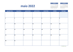 calendário 2022 02