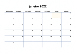 calendário mensal 2022 04