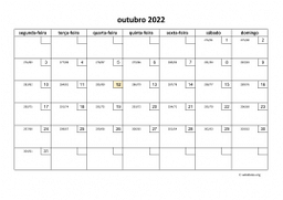 calendário 2022 01