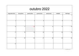 calendário 2022 05