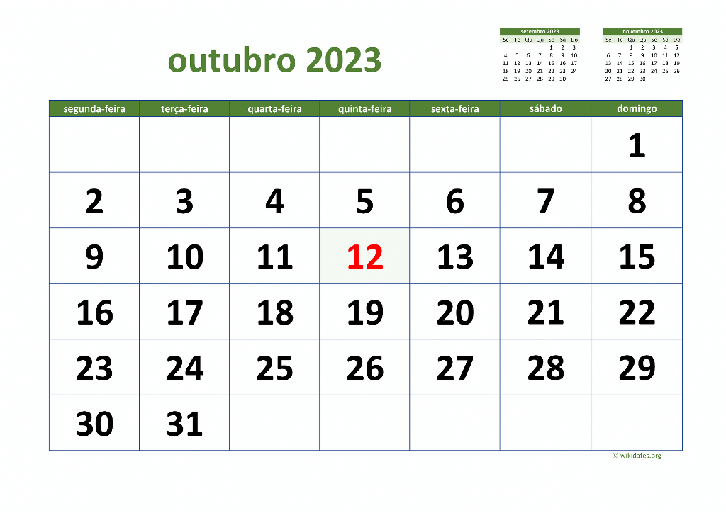 outubro, 2023