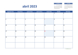 calendário 2023 02