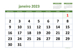 calendário 2023 03