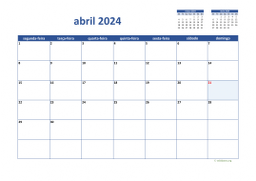 calendário 2024 02