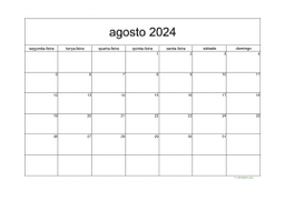 calendário 2024 05