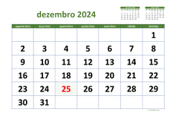 calendário 2024 03