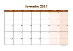 calendário 2024 06